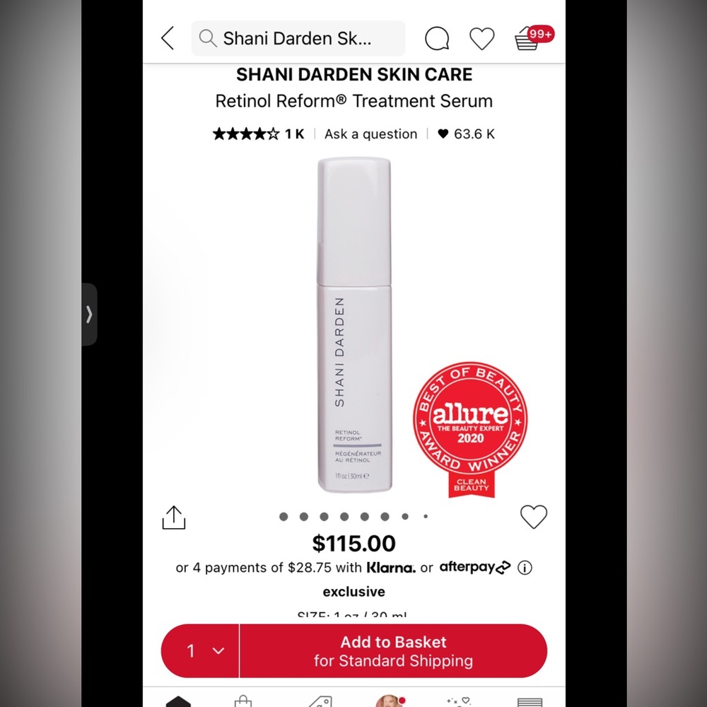 Shani Darden Retinol Reform Serum